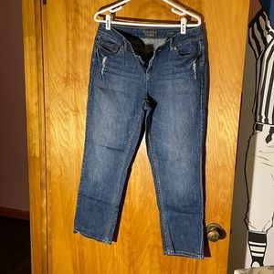 Vera Wang crop jeans